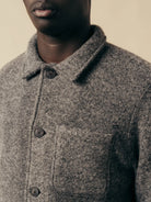 Ormiston Jacket- Grey Wool Kestin