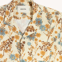 Crammond Shirt- Ecru Thistle Print - Eames NW