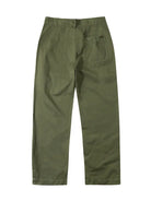 Pascal Garbadine Work Pant- Olive Le Mont St Michel