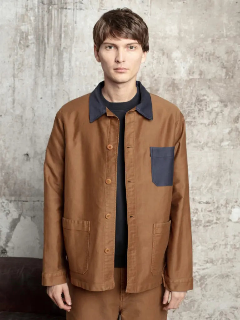 Le Mont St Michel | Two Tone Work Jacket- Amber – Eames NW