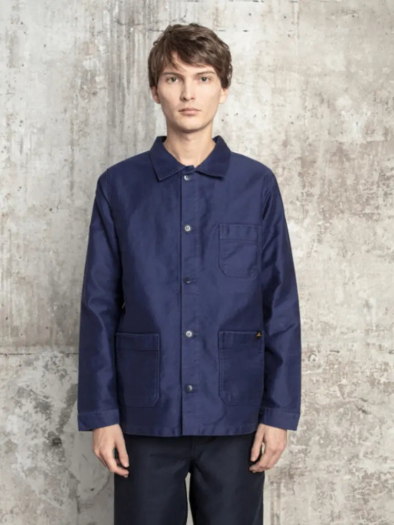 The Authentic Work Jacket- Blue Le Mont St Michel