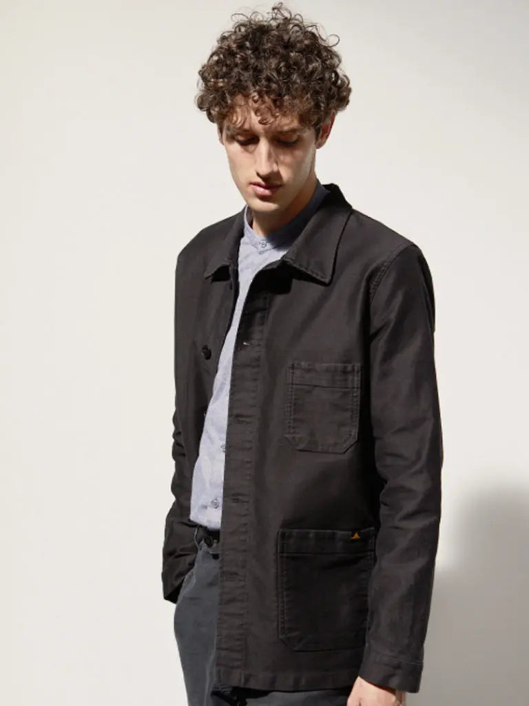 The Authentic Work Jacket- Black Le Mont St Michel