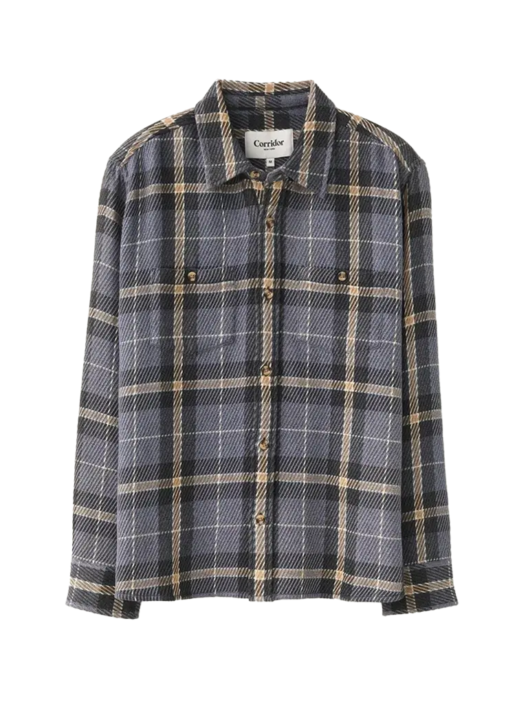 Big Twill Shirt- Navy Corridor