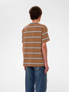 Leffe 90s Stripe Tee- Tabacco - Eames NW