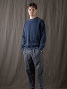 Waffle Midneck- Retro Navy Jackman Sweaters