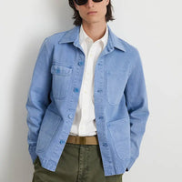 Garment Dyed Work Jacket- Coastal - Eames NW