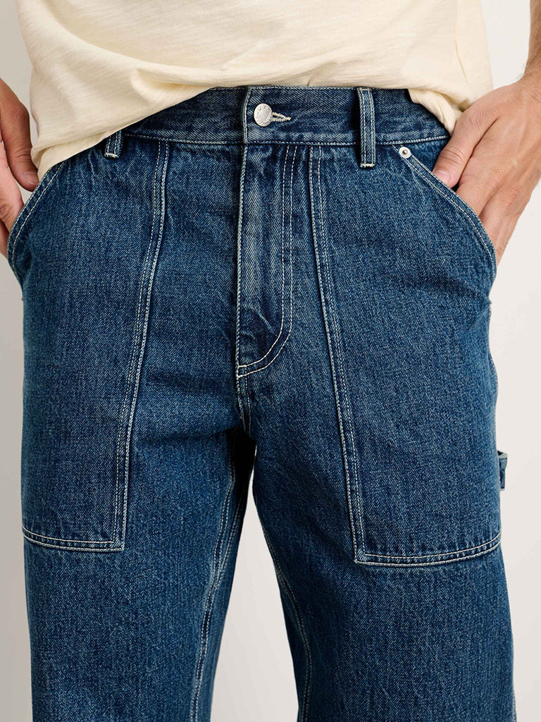 Painter Pant- Medium Vintage Wash Alex Mill Denim