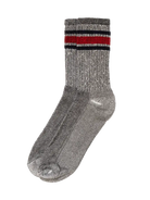 Merino Activity Socks- Grey/Red - Eames NW