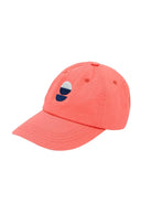 6 Panel Cap- Coral Moon Folk