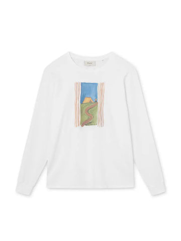 Remote Longsleeve- White - Eames NW