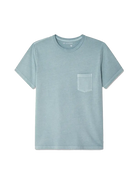 Recycled Cotton Pocket Tee- Ice - Eames NW