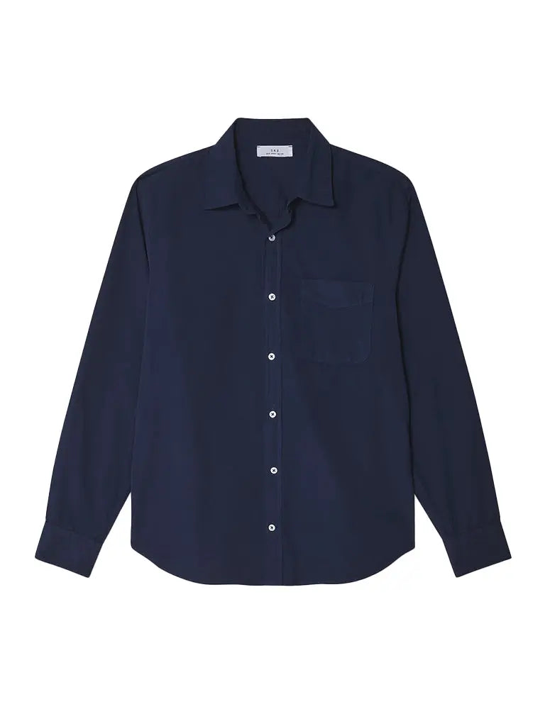 Poplin Standard Shirt- Navy - Eames NW