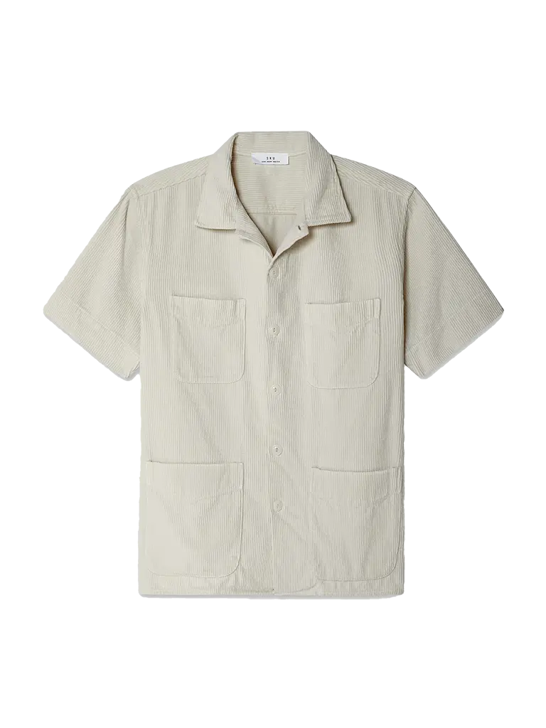 Cord Work Shirt- Ash - Eames NW