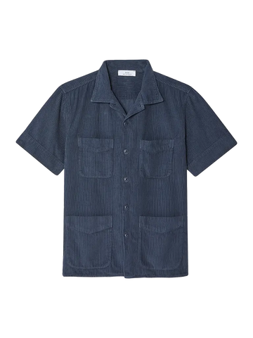 Cord Work Shirt- Marine