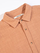 Aberlady Shirt- Terracotta Kestin