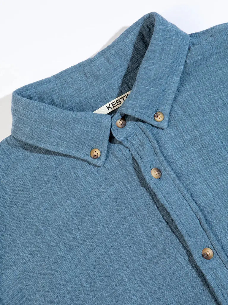 Raeburn Shirt- French Blue - Eames NW