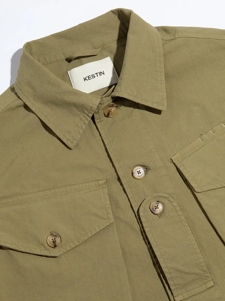 Redford Ripstop Jacket- Light Military - Eames NW