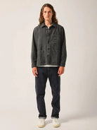 Duck Dye Overshirt- Black - Eames NW