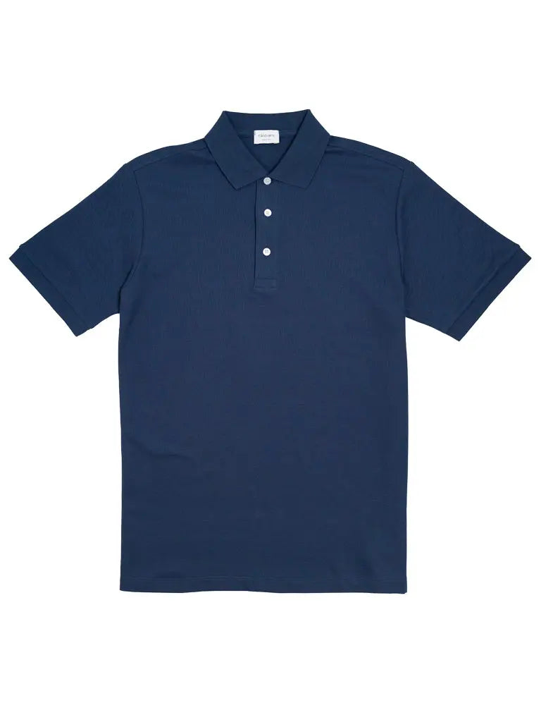 Pique Polo- Marine Blue håndværk