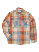 Whiting Shirt- Blue and Orange Pike Check Wax London