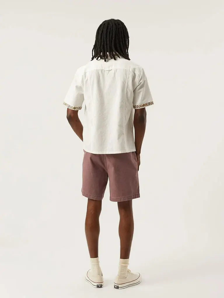 Harmony Embroidered Shirt- White Corridor Shirts