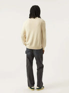 Acid Wash Cardigan- Natural Corridor Sweaters