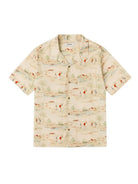Crammond Shirt- Oatmeal Golf Print Kestin Shirts