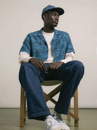 Crammond Shirt- French Blue Golf Print Kestin Shirts