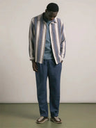 Doune Pant- Navy Slub Cotton Kestin Pants