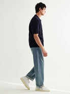 Tellaro- Navy Flower Jacquard Wax London Shirts