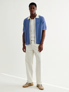 Belle- Blue Tipped Pointelle (Copy) Wax London Shirts