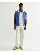 Belle- Blue Tipped Pointelle (Copy) Wax London Shirts