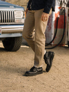 Hammer Straight- Army Beige Raw 14oz Selvedge Hiroshi Kato Denim