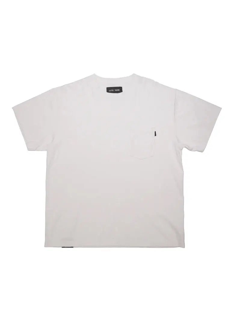 Pocket Tee- White - Eames NW