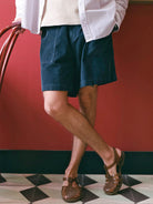 Cord Camp Shorts- Navy Corridor Shorts