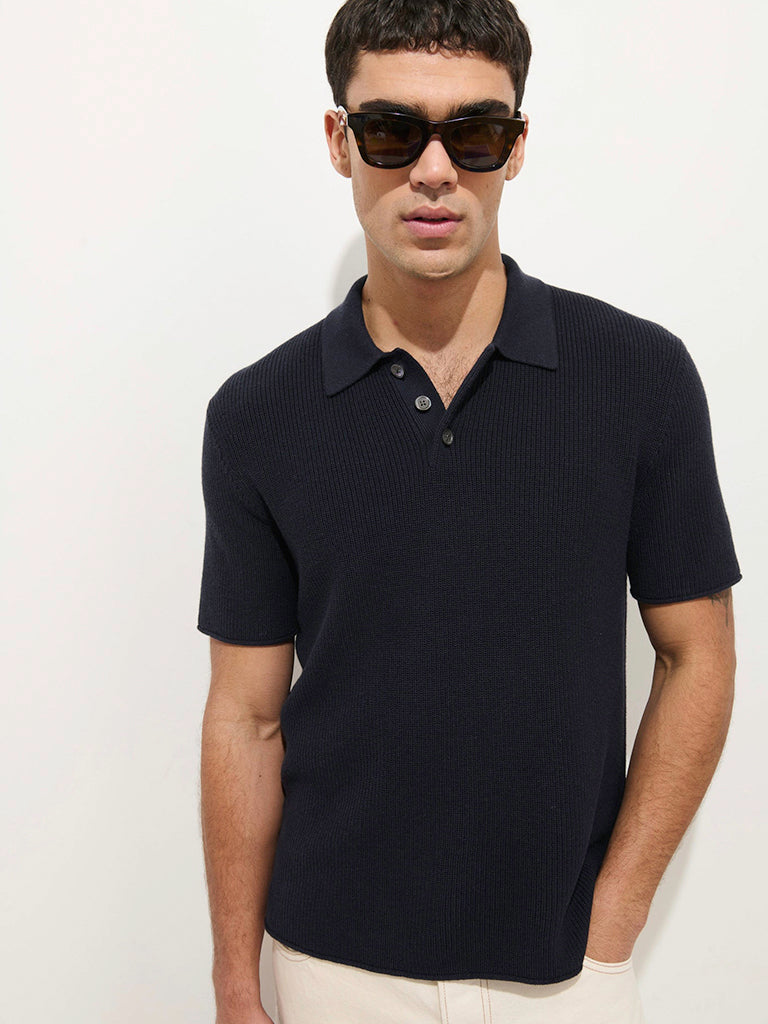 Eastwood Polo- Cotton Linen Alex Mill Shirts