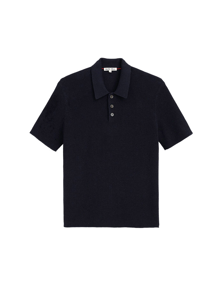 Eastwood Polo- Cotton Linen Alex Mill Shirts