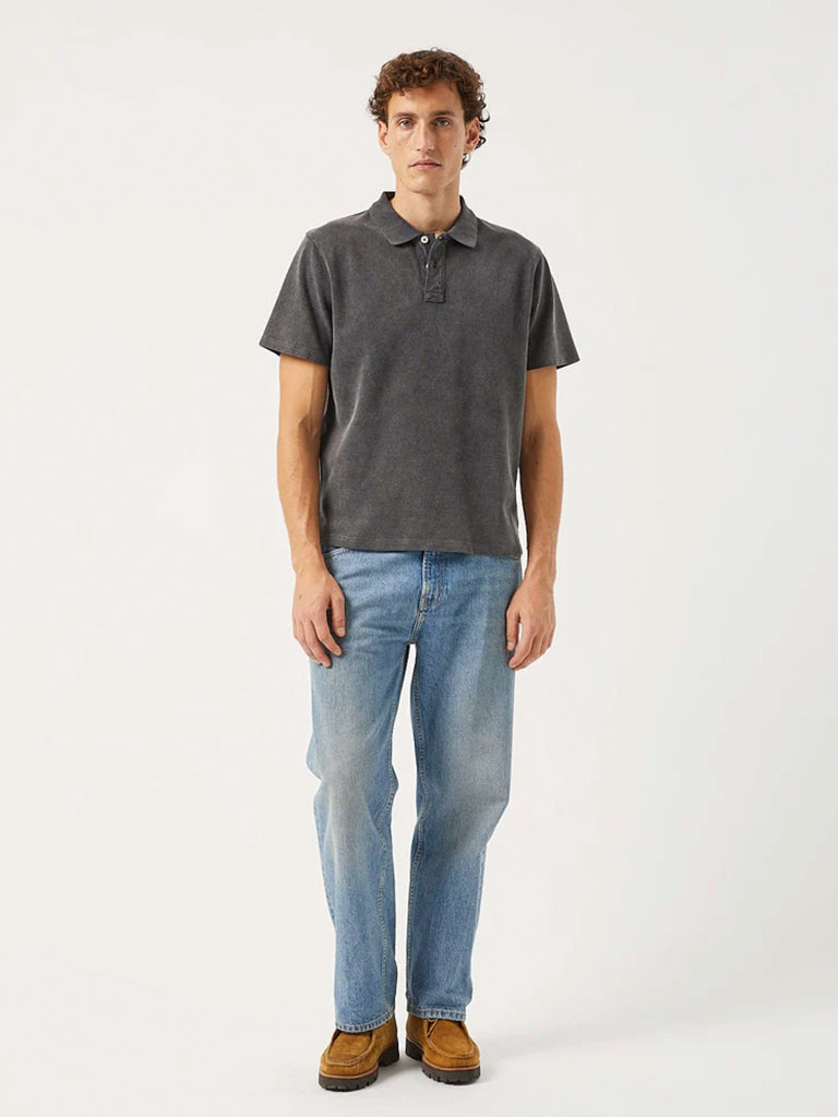 Pique Polo- Black Corridor Shirts