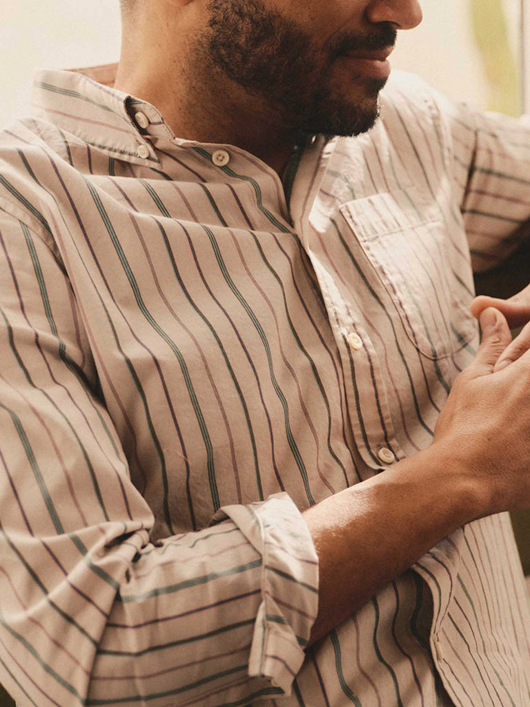 Jack in Algiers Stripe Taylor Stitch Shirts