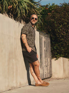 Hawthorne Shirt- Burnt Olive Floral Jacquard Taylor Stitch Shirts