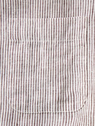 Jack Shirt- Burgundy University Stripe Linen Taylor Stitch Shirts