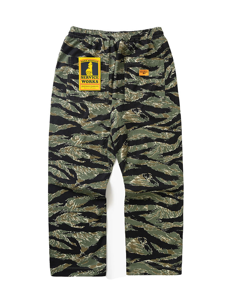 Chef Pants- Tiger Stripe Camo Service Works Pants