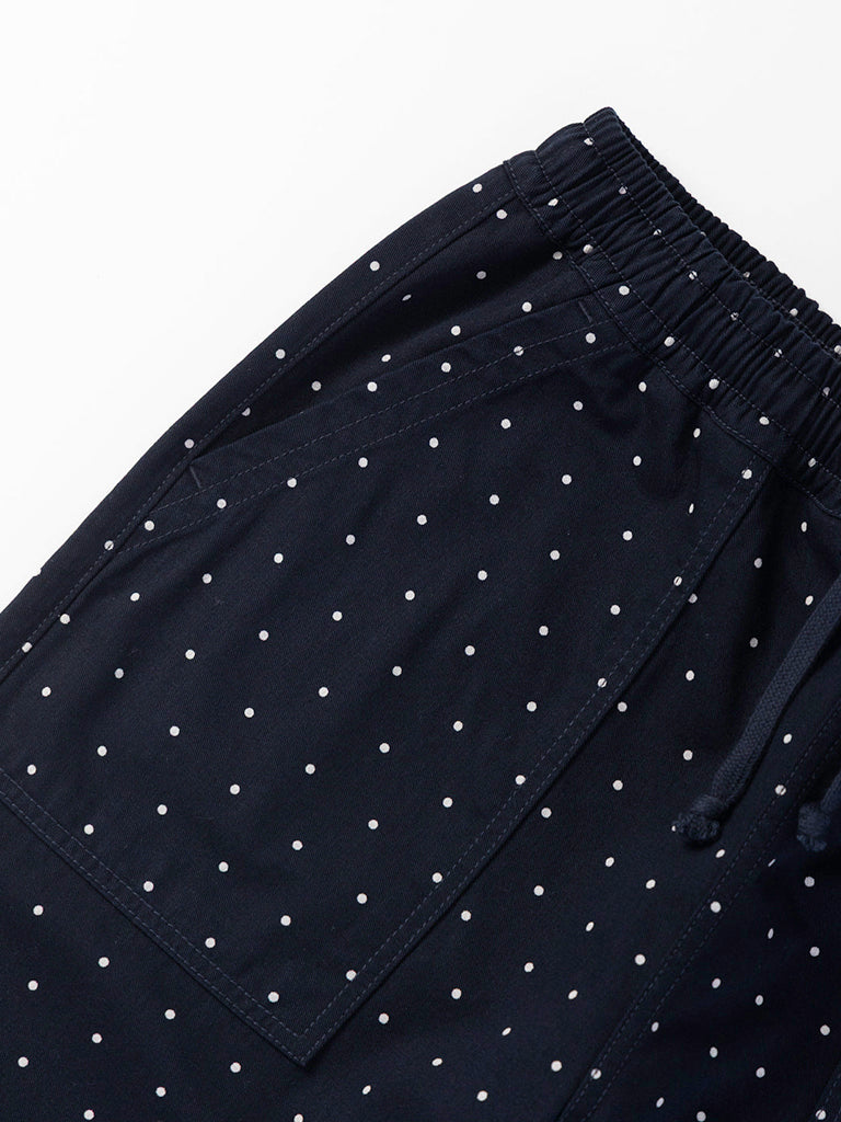 Chef Shirts- Polka Dot Navy Service Works Shorts