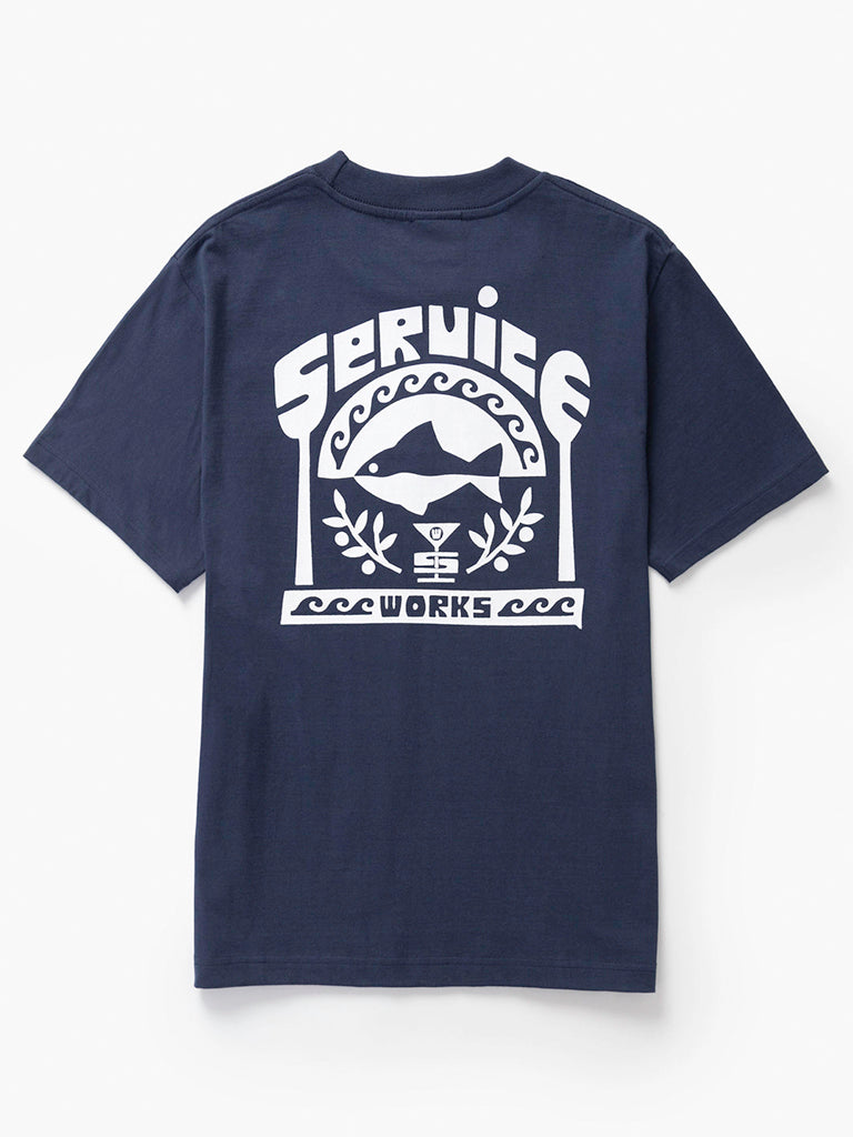 Milos Tee- Navy Service Works Tee Shirts