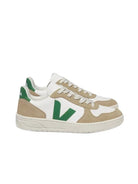 V-10 Chromefree Leather- White/Emeraude/Sahara - Eames NW