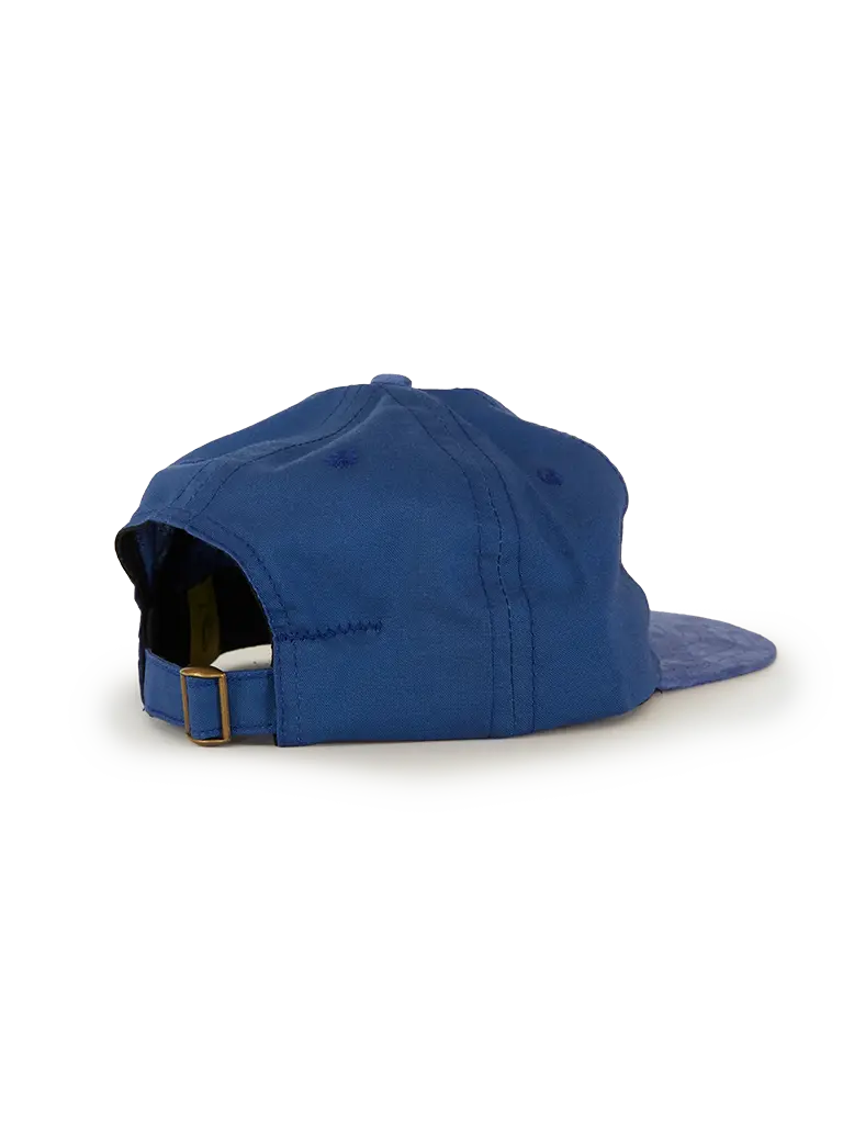 Cotton Twill Moleskin 6 Panel Hat- Blue Lite Year