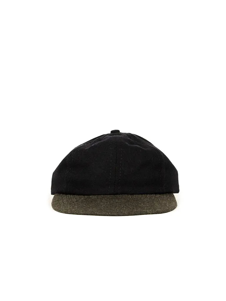 2 Tone Wool Surge 6 Panel Cap- Navy/Charcoal - Eames NW