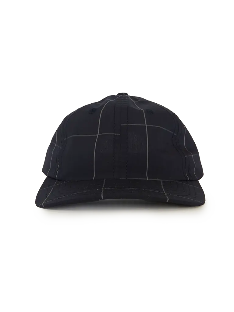 Japanese Nylon Plaid- Navy Check Lite Year