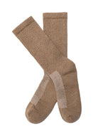Statement Crew Socks- Tan American Trench Socks