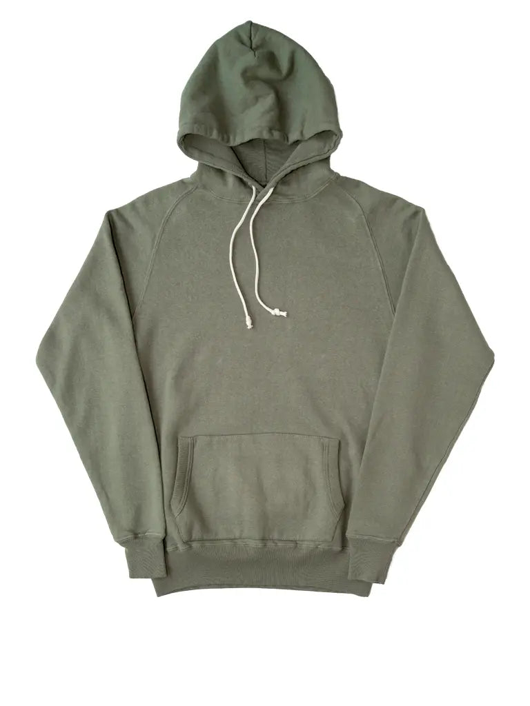 Ehu kai Raglan Hoodie Deep Lichen Green Extra Large 46